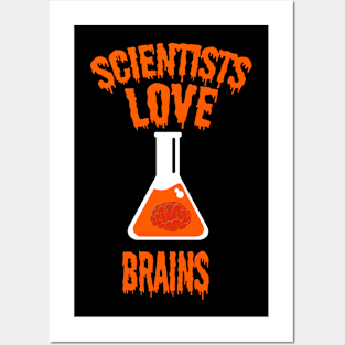 Funny Halloween tshirts for scientists teachers and educators Posters and Art